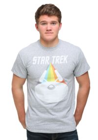 Star Trek Enterprise Face On Men's T-Shirt