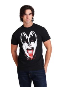 The KISS Gene Simmons Crazy Tongue Men's T-Shirt