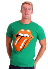 The Men's Rolling Stones Irish Tongue St. Patrick's Day T-Shirt