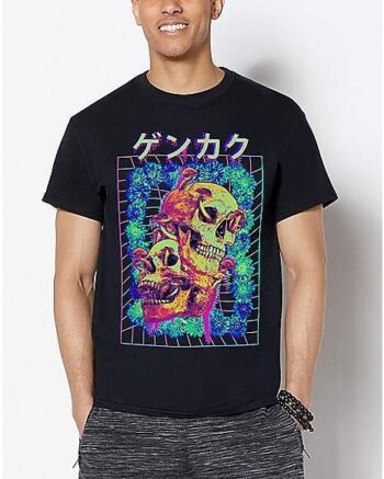 Trippy Skulls T Shirt