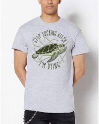 Turtle Stop Sucking Bitch T Shirt