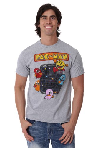 Vintage Pac-Man Game Board Men's T-Shirt