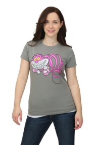 Alice In Wonderland Transparent Cheshire Womens T-Shirt