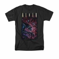 Alien Shirt Bodies Black T-Shirt