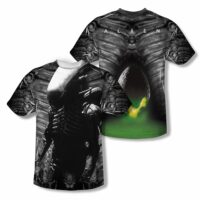 Alien Shirt Creature Sublimation Shirt Front/Back Print