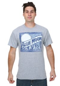 Blue Moon Logo Square Men's T-Shirt