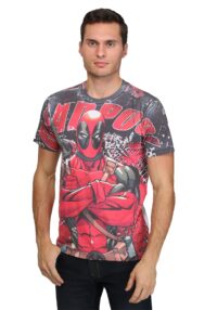 Deadpool Deadly Skills Men's Sublimated T-Shirt