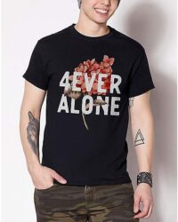 Floral 4Ever Alone T Shirt