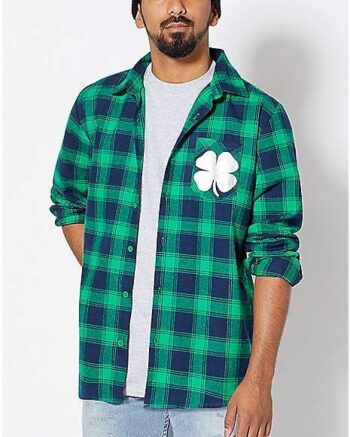 Let’s Get Fucking Lucky St. Patrick’s Day Flannel Shirt