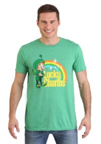 Lucky Charms Lucky the Leprechaun Mens Lightweight T-Shirt