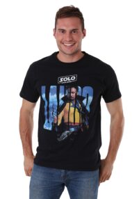 Men's Solo: A Star Wars Story Lando Movie Poster Black T-Shirt