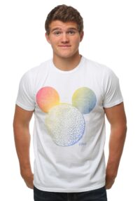 Mickey Mouse Big Head Color Change T-Shirt