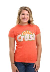Orange Crush Vintage Logo Juniors T-Shirt