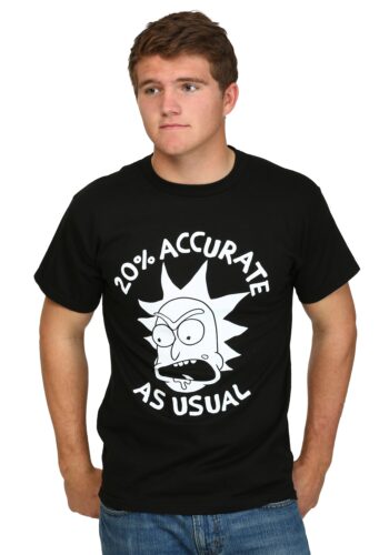 Rick And Morty 20 Percent Accurate T-Shirt