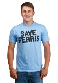 Save Ferris LT Blue Men's T-Shirt
