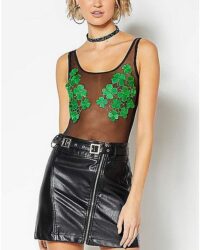 Shamrock St. Patrick's Day Bodysuit