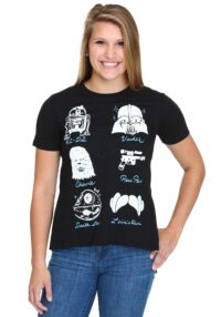 Star Wars Doodles Juniors Hi Low T-Shirt
