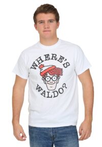 Where's Waldo Face Men's T-Shirt
