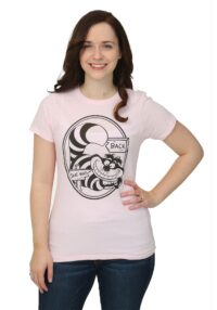 Womens Alice In Wonderland That Way Cheshire Cat T-Shirt