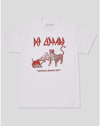 Def Leppard Rocks Off T Shirt