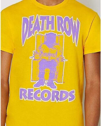 Gold Death Row Records T Shirt