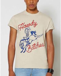 Skeleton Howdy Bitches T Shirt