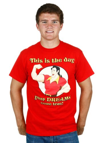 Beauty and The Beast Gaston Dreams Come True T-Shirt for Men