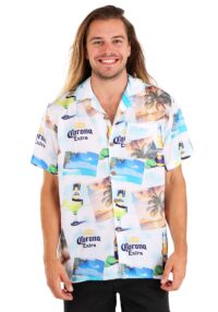 Mens Corona Button Up Shirt