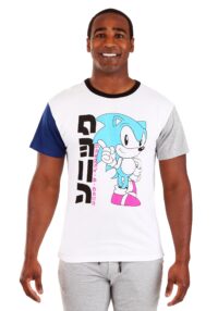 Mens Sonic Color Block Tee