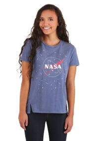 NASA Women's Washed Tab Front Tee