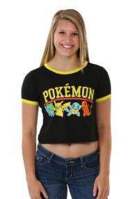 Pokemon Starter Group Women's Ringer Tee