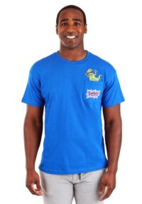 Rugrats Mens Reptar Pocket Tee