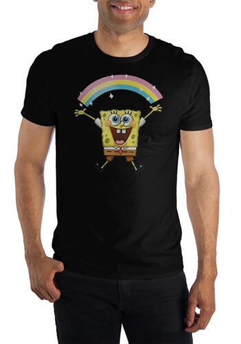 Spongebob Squarepants Mens Rainbow T-Shirt