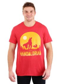 The Mandalorian Red Shirt for Men