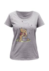 Winnie the Pooh Hunny Bees Women's Scoopneck Tee