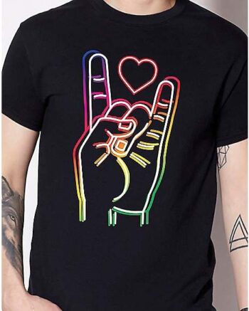 Rainbow Rock T Shirt