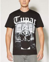 Tupac Finger T shirt