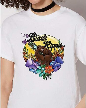Black Hippie T Shirt - ColorTripz