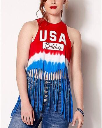 Fringe USA Bitches Tank Top