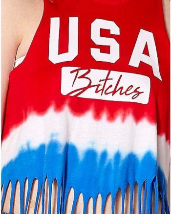 Fringe USA Bitches Tank Top