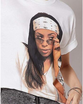 Glasses Oversized Aaliyah T Shirt