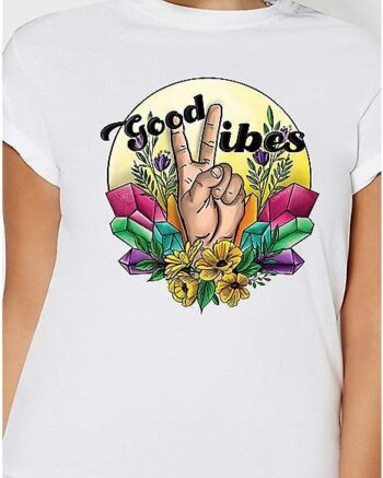 Good Vibes T Shirt - ColorTripz