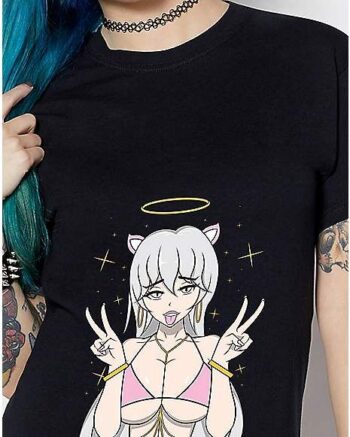 Hentai Angel Girl T Shirt - iiii Clothing