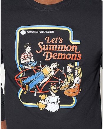 Let's Summon Demons Long Sleeve T Shirt - Steven Rhodes