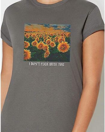 Sunflower Field T Shirt