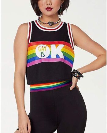 Team Pride Gay Is OK Crop Top