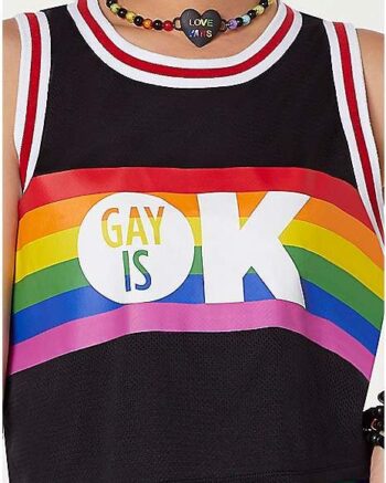 Team Pride Gay Is OK Crop Top