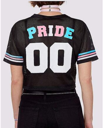 Transgender Pride Cropped Jersey