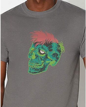 Zombie Skull T Shirt - El Chachos
