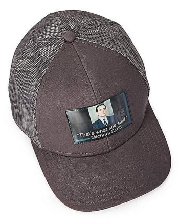 Dunder Mifflin Lenticular Patch Trucker Hat - The Office